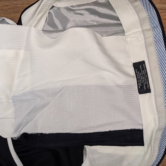 NWOT Kirkland Signature Men's Pleated Italian Wool Dress Slacks 38 x 29 - Picture 12 of 15